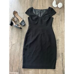 Jones New York Black Sheath Mini Dress